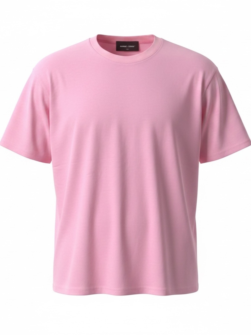 Homme + Femme Pink Short Sleeve T-Shirt Unisex Streetwear Large